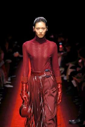 Ferrari Ready to wear fall winter 2025:26; MILAN February 2025 Ferrari Ready to wear fall winter 2025:26; MILAN February 2025, Credit:Zeppelin Avalon  Copyright: xZeppelinx xAvalonx 0970821695
