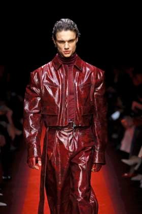 Ferrari Ready to wear fall winter 2025:26; MILAN February 2025 Ferrari Ready to wear fall winter 2025:26; MILAN February 2025, Credit:Zeppelin Avalon  Copyright: xZeppelinx xAvalonx 0970821843