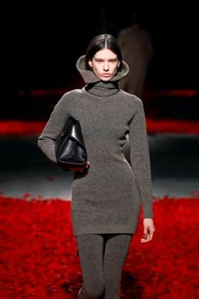 Salvatore Ferragamo Ready to wear fall winter 2025:26; MILAN February 2025 Salvatore Ferragamo Ready to wear fall winter 2025:26; MILAN February 2025, Credit:Zeppelin Avalon  Copyright: xZeppelinx xAvalonx 0971077041