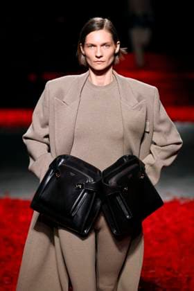 Salvatore Ferragamo Ready to wear fall winter 2025:26; MILAN February 2025 Salvatore Ferragamo Ready to wear fall winter 2025:26; MILAN February 2025, Credit:Zeppelin Avalon  Copyright: xZeppelinx xAvalonx 0971075005