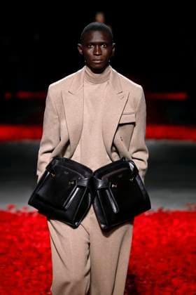 Salvatore Ferragamo Ready to wear fall winter 2025:26; MILAN February 2025 Salvatore Ferragamo Ready to wear fall winter 2025:26; MILAN February 2025, Credit:Zeppelin Avalon  Copyright: xZeppelinx xAvalonx 0971075161