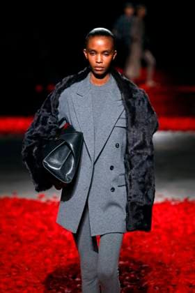 Salvatore Ferragamo Ready to wear fall winter 2025:26; MILAN February 2025 Salvatore Ferragamo Ready to wear fall winter 2025:26; MILAN February 2025, Credit:Zeppelin Avalon  Copyright: xZeppelinx xAvalonx 0971075256