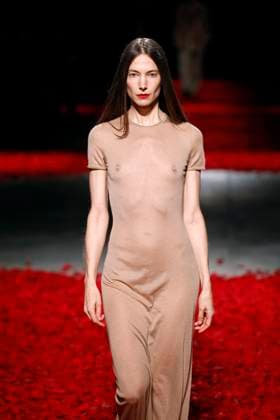 Salvatore Ferragamo Ready to wear fall winter 2025:26; MILAN February 2025 Salvatore Ferragamo Ready to wear fall winter 2025:26; MILAN February 2025, Credit:Zeppelin Avalon  Copyright: xZeppelinx xAvalonx 0971076697