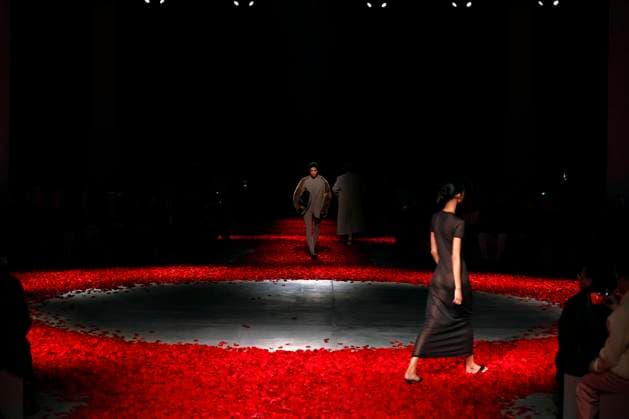Salvatore Ferragamo Ready to wear fall winter 2025:26; MILAN February 2025 Salvatore Ferragamo Ready to wear fall winter 2025:26; MILAN February 2025, Credit:Zeppelin Avalon  Copyright: xZeppelinx xAvalonx 0971076836