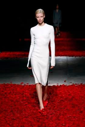 Salvatore Ferragamo Ready to wear fall winter 2025:26; MILAN February 2025 Salvatore Ferragamo Ready to wear fall winter 2025:26; MILAN February 2025, Credit:Zeppelin Avalon  Copyright: xZeppelinx xAvalonx 0971078351