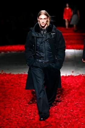 Salvatore Ferragamo Ready to wear fall winter 2025:26; MILAN February 2025 Salvatore Ferragamo Ready to wear fall winter 2025:26; MILAN February 2025, Credit:Zeppelin Avalon  Copyright: xZeppelinx xAvalonx 0971078388