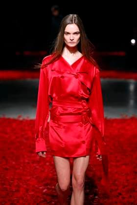 Salvatore Ferragamo Ready to wear fall winter 2025:26; MILAN February 2025 Salvatore Ferragamo Ready to wear fall winter 2025:26; MILAN February 2025, Credit:Zeppelin Avalon  Copyright: xZeppelinx xAvalonx 0971078512