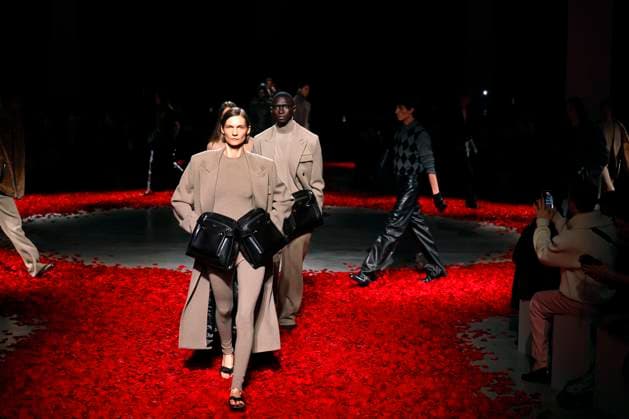 Salvatore Ferragamo Ready to wear fall winter 2025:26; MILAN February 2025 Salvatore Ferragamo Ready to wear fall winter 2025:26; MILAN February 2025, Credit:Zeppelin Avalon  Copyright: xZeppelinx xAvalonx 0971079063