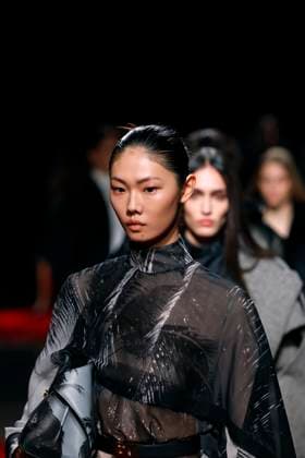 Salvatore Ferragamo Ready to wear fall winter 2025:26; MILAN February 2025 Salvatore Ferragamo Ready to wear fall winter 2025:26; MILAN February 2025, Credit:Zeppelin Avalon  Copyright: xZeppelinx xAvalonx 0971079080