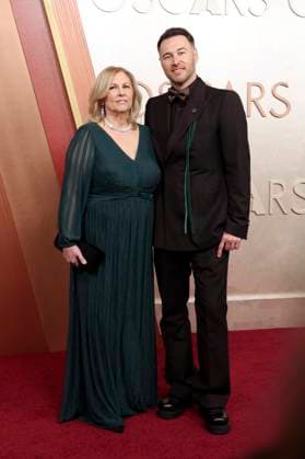 Christopher Scott mit Begleitung bei der Oscar Verleihung 2025 97th Annual Academy Awards im Dolby Theatre. Los Angeles, 02.03.2025