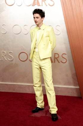 Timothee Chalamet bei der Oscar Verleihung 2025 97th Annual Academy Awards im Dolby Theatre. Los Angeles, 02.03.2025