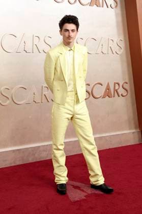 Timothee Chalamet bei der Oscar Verleihung 2025 97th Annual Academy Awards im Dolby Theatre. Los Angeles, 02.03.2025
