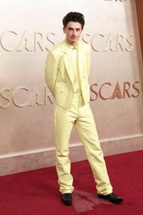 Timothee Chalamet bei der Oscar Verleihung 2025 97th Annual Academy Awards im Dolby Theatre. Los Angeles, 02.03.2025
