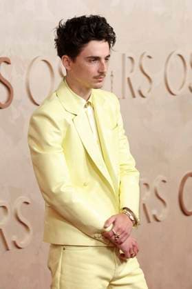 Timothee Chalamet bei der Oscar Verleihung 2025 97th Annual Academy Awards im Dolby Theatre. Los Angeles, 02.03.2025