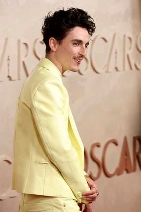 Timothee Chalamet bei der Oscar Verleihung 2025 97th Annual Academy Awards im Dolby Theatre. Los Angeles, 02.03.2025