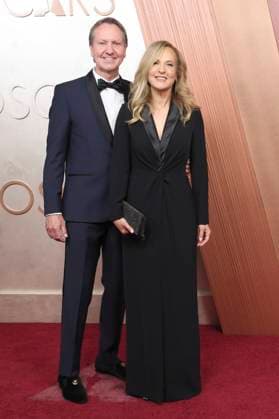 Brooke Breton mit Begleitung bei der Oscar Verleihung 2025 97th Annual Academy Awards im Dolby Theatre. Los Angeles, 02.03.2025