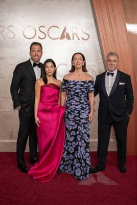 97th Oscars, Academy Awards Amy Homma, ZoÃ« de Givenchy and Olivier de Givenchy arrive on the red carpet of the 97th OscarsÂ® at the DolbyÂ® Theatre at Ovation Hollywood on Sunday, March 2, 2025., Credit:Avalon.red Avalon  Copyright: xAvalon.redx xAvalonx 0971230610