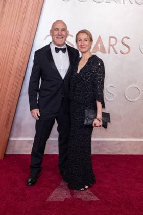 97th Oscars, Academy Awards Simon Hayes and guest arrive on the red carpet of the 97th OscarsÂ® at the DolbyÂ® Theatre at Ovation Hollywood on Sunday, March 2, 2025., Credit:Avalon.red Avalon  Copyright: xAvalon.redx xAvalonx 0971230685