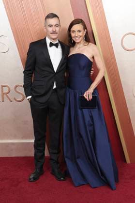 Xavier Legrand mit Begleitung bei der Oscar Verleihung 2025 97th Annual Academy Awards im Dolby Theatre. Los Angeles, 02.03.2025