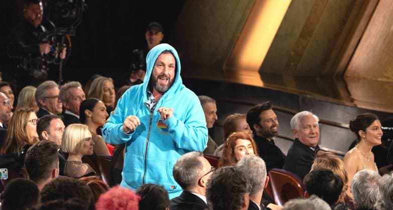 Adam Sandler during the live ABC telecast of the 97th OscarsÂ® at the DolbyÂ® Theatre at Ovation Hollywood on Sunday, March 2, 2025. Los Angeles CA USA  34776028PLX