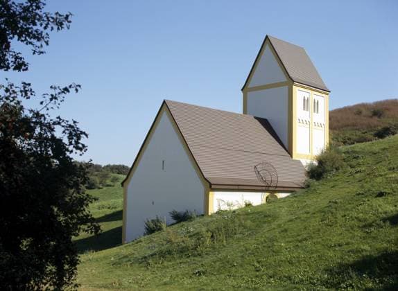 Kopie von Timm Ulrichs, 2004-06, Projekt Versunkenes Dorf, St., Sankt, Saint Copy by Timm Ulrichs, 2004-06, Project Sunken Village, St., Sankt, Saint Copyright: imageBROKER FlorianxMonheim iblflm12737321.jpg