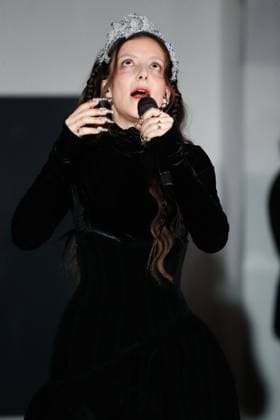 Camille Lellouche performs songs from her latest album during the Weinsanto Womenswear Ready To Wear Fall Winter 2025 20266 show at Paris Fashion Week PFW Camille Lellouche performs songs from her latest album during the Weinsanto Womenswear Ready To Wear Fall Winter 2025 20266 show at Paris Fashion Week PFW , in Paris, France, on March 3, 2025 Christophe Clovis Bestimage French singer actress Camille Lellouche performs songs from her latest album during the Weinsanto Womenswear Ready To Wear Fall Winter 2025 20266 show during Paris Fashion Week PFW , in Paris, France, on March 3, 2025 Paris France  Copyright: xChristophexClovisx xBestimagexChristophexClovisx xBestimagex