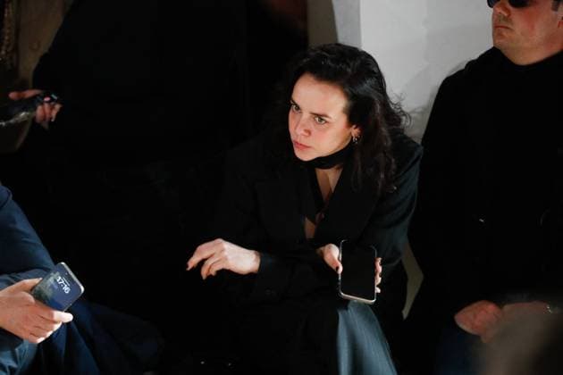 Pauline Ducruet on the front row of the Weinsanto Womenswear Ready To Wear Fall Winter 2025 20266 show during Paris Fashion Week PFW Pauline Ducruet on the front row of the Weinsanto Womenswear Ready To Wear Fall Winter 2025 20266 show during Paris Fashion Week PFW , in Paris, France, on March 3, 2025 Christophe Clovis Bestimage Pauline Ducruet during the Weinsanto Womenswear Ready To Wear Fall Winter 2025 20266 show during Paris Fashion Week PFW , in Paris, France, on March 3, 2025 Paris France  Copyright: xChristophexClovisx xBestimagexChristophexClovisx xBestimagex