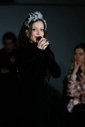 Camille Lellouche performs songs from her latest album during the Weinsanto Womenswear Ready To Wear Fall Winter 2025 20266 show at Paris Fashion Week PFW Camille Lellouche performs songs from her latest album during the Weinsanto Womenswear Ready To Wear Fall Winter 2025 20266 show at Paris Fashion Week PFW , in Paris, France, on March 3, 2025 Christophe Clovis Bestimage French singer actress Camille Lellouche performs songs from her latest album during the Weinsanto Womenswear Ready To Wear Fall Winter 2025 20266 show during Paris Fashion Week PFW , in Paris, France, on March 3, 2025 Paris France  Copyright: xChristophexClovisx xBestimagexChristophexClovisx xBestimagex