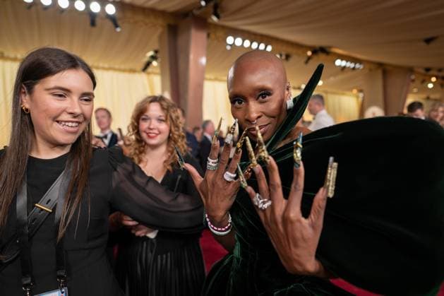 Cynthia Erivo arrives on the red carpet of the 97th OscarsÂ® at the DolbyÂ® Theatre at Ovation Hollywood on Sunday, March 2, 2025. Los Angeles CA USA  34776324PLX