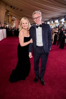 Amy Poehler and Joel Lovell arrive on the red carpet of the 97th OscarsÂ® at the DolbyÂ® Theatre at Ovation Hollywood on Sunday, March 2, 2025. Los Angeles CA USA  34776368PLX