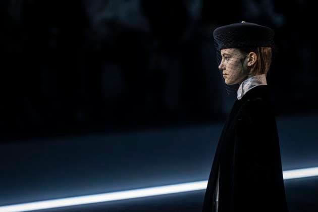 PFW - Dior Runway Models present creations by Dior for the Womenswear Ready-to-wear Fall-Winter 2025 2026 collection as part of the Paris Fashion Week, in Paris on March 4, 2025. Photo by Eliot Blondet ABACAPRESS.COM Paris France  Copyright: xBlondetxEliot ABACAx