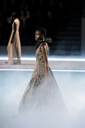PFW - Dior Runway Models present creations by Dior for the Womenswear Ready-to-wear Fall-Winter 2025 2026 collection as part of the Paris Fashion Week, in Paris on March 4, 2025. Photo by Eliot Blondet ABACAPRESS.COM Paris France  Copyright: xBlondetxEliot ABACAx