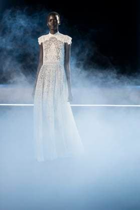 PFW - Dior Runway Models present creations by Dior for the Womenswear Ready-to-wear Fall-Winter 2025 2026 collection as part of the Paris Fashion Week, in Paris on March 4, 2025. Photo by Eliot Blondet ABACAPRESS.COM Paris France  Copyright: xBlondetxEliot ABACAx