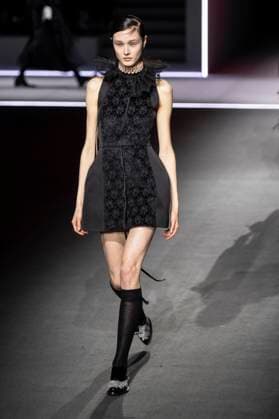 PFW - Dior Runway Models present creations by Dior for the Womenswear Ready-to-wear Fall-Winter 2025 2026 collection as part of the Paris Fashion Week, in Paris on March 4, 2025. Photo by Eliot Blondet ABACAPRESS.COM Paris France  Copyright: xBlondetxEliot ABACAx