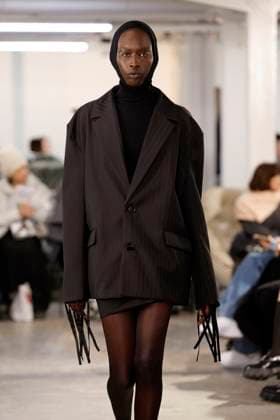 Marie Adam-Leenaerdt ready to wear fall winter 2025-2026, Paris, 034March 2025 Marie Adam-Leenaerdt ready to wear fall winter 2025-2026 runway show at Paris fashion week, 03 March 2025., Credit:Avalon Paris, France  Copyright: xAvalonx 0971932476