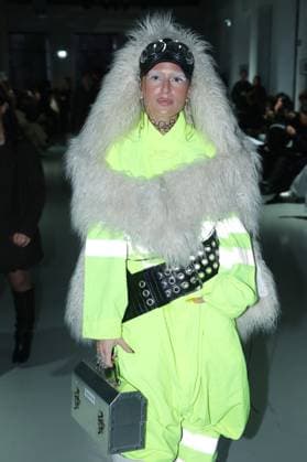 PFW - Maitrepierre Front Row Marine Lamarre during the Maitrepierre Fashion show for the Womenswear Ready-to-wear Fall-Winter 2025 2026 collection as part of the Paris Fashion Week, in Paris on March 4, 2025. Photo by Jerome Domné ABACAPRESS.COM  Copyright: xDominexJerome ABACAx