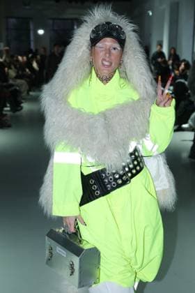 PFW - Maitrepierre Front Row Marine Lamarre during the Maitrepierre Fashion show for the Womenswear Ready-to-wear Fall-Winter 2025 2026 collection as part of the Paris Fashion Week, in Paris on March 4, 2025. Photo by Jerome Domné ABACAPRESS.COM  Copyright: xDominexJerome ABACAx