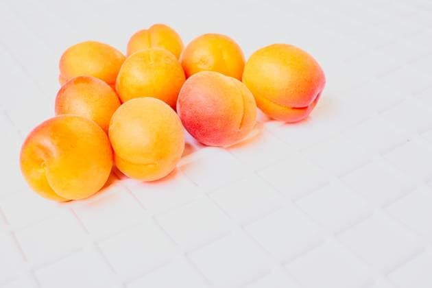 A juicy, soft fruit, resembling a small peach, of an orange-yellow color. , 51907670.jpg, additive, alimentary, apricot, August, bakery, care, cook, cooking, crop, east, fetus, flavoring, floral, food, fruit, gastronomy, greengrocery, harvest, health, herbal, hue, kernel, kitchen, magnesium, Mediterranean, mineral, nut, nutritive, nutty, offspring, palatable, phosphorus, pie, pleasant, Potassium, profit, protein, savory, seed, sodium, soundness, spice, summer, tasty, tree, usefully, vitamin, yummy, jazz, supplement RECORD DATE NOT STATED