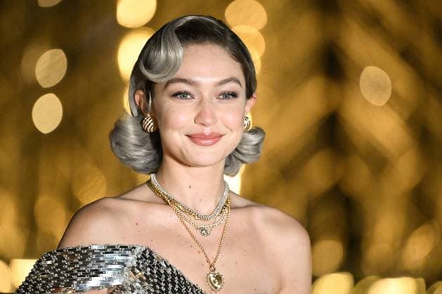 PFW Le Grand Diner du Louvre Arrivals Photocall Gigi Hadid attending the Le Grand Diner du Louvre Arrivals Photocall at the Musee du Louvre as part of Paris Fashion Week on March 04, 2025 in Paris, France. Photo by Aurore Marechal ABACAPRESS.COM Paris France  Copyright: xMarechalxAurore ABACAx