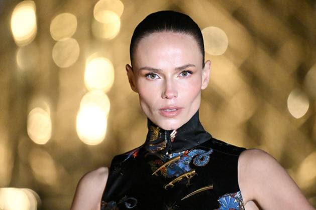 PFW Le Grand Diner du Louvre Arrivals Photocall Natasha Poly attending the Le Grand Diner du Louvre Arrivals Photocall at the Musee du Louvre as part of Paris Fashion Week on March 04, 2025 in Paris, France. Photo by Aurore Marechal ABACAPRESS.COM Paris France  Copyright: xMarechalxAurore ABACAx