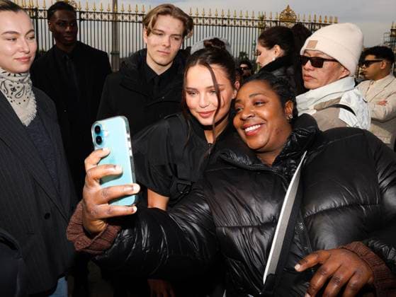 Paris Fashion Week Arrivee People au défilé Dior Arrivals at Dior Show 441326 2025 03 04 Paris France Wanecque, Mallory  Copyright: xIvankaxVoisinx xStarfacex STAR_441326_001