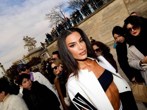 Paris Fashion Week Arrivee People au défilé Dior Arrivals at Dior Show 441326 2025 03 04 Paris France Aidi, Jessica  Copyright: xIvankaxVoisinx xStarfacex STAR_441326_009