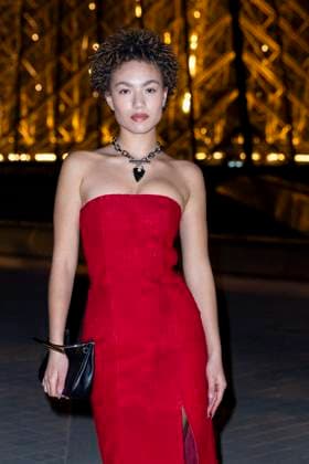 Le Grand Diner du Louvre photo call Louiza Aura Photo Call du Le Grand Diner du Louvre lors de la Fashion Week à Paris le 5 mars 2025 Olivier Borde Bestimage Photo call Le Grand Diner du Louvre during Fashion Week in Paris on March 5th, 2025 Paris France  Copyright: xOLIVIERxBORDEx xBESTIMAGExOLIVIERxBORDEx xBESTIMAGEx