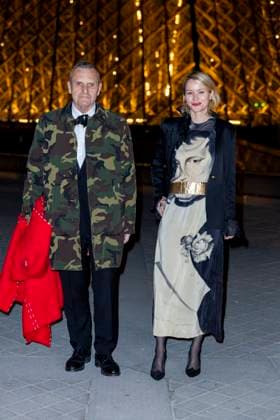 Le Grand Diner du Louvre Photo call Jean Charles de Castelbajac, Pauline de Drouas Photo Call du Le Grand Diner du Louvre during Fashion Week in Paris on March 5th, 2025 Olivier Borde Bestimage Photo call Le Grand Diner du Louvre during Fashion Week in Paris on March 5th, 2025 Paris France  Copyright: xOLIVIERxBORDEx xBESTIMAGExOLIVIERxBORDEx xBESTIMAGEx