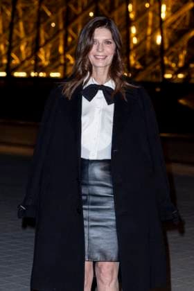 Le Grand Diner du Louvre photo call Chiara Mastroianni Photo Call du Le Grand Diner du Louvre lors de la Fashion Week à Paris le 5 mars 2025 Olivier Borde Bestimage Photo call Le Grand Diner du Louvre during Fashion Week in Paris on March 5th, 2025 Paris France  Copyright: xOLIVIERxBORDEx xBESTIMAGExOLIVIERxBORDEx xBESTIMAGEx