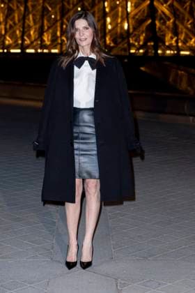 Le Grand Diner du Louvre photo call Chiara Mastroianni Photo Call du Le Grand Diner du Louvre lors de la Fashion Week à Paris le 5 mars 2025 Olivier Borde Bestimage Photo call Le Grand Diner du Louvre during Fashion Week in Paris on March 5th, 2025 Paris France  Copyright: xOLIVIERxBORDEx xBESTIMAGExOLIVIERxBORDEx xBESTIMAGEx