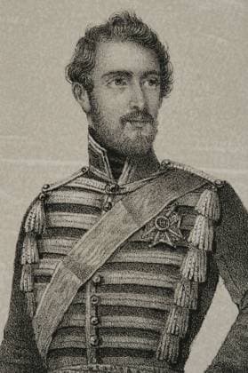 Charles XV of Sweden. Charles XV of Sweden (1826-1872). Born Carl Ludvig Eugen. King of Sweden and Norway (as Charles IV) between 1859 and 1872. Portrait of Karl Ludvig as Heir Prince of Sweden. Drawing by C. Legrand. Lithography by J. Donon. Detail. Reyes Contemporaneos (Contemporary Kings). Volume III. Published in Madrid, 1854. Copyright: 953_05_353-41759