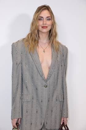 PFW - Stella McCartney Photocall Chiara Ferragni at the Stella McCartney fashion show as part of Paris Fashion Week on March 5, 2025 in Paris, France. Photo by Jerome Domine ABACAPRESS.COM Paris France  Copyright: xDominexJerome ABACAx