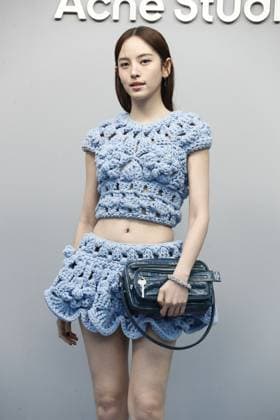 Photocall of Acne Studios Womens Fashion Show Ready to Wear Fall Winter 2025 2026 at Paris Fashion Week PFW Nychaa Nuttanicha Dungwattanawanich Photocall of Acne Studios Fashion Show Ready to Wear Collection Fall Winter 2025 2026 at Paris Fashion Week, on March 5th, 2025 Photocall of Acne Studios Fashion Show Ready to Wear Collection Fall Winter 2025 2026 at Paris Fashion Week, on March 5th, 2025 Paris France  Copyright: xChristophexClovisx xBestimagexChristophexClovisx xBestimagex