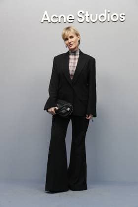 Photocall du défilé Acne Studios Mode Féminine Prêt À Porter Automne Hiver 2025 2026 lors de la Fashion Week de Paris PFW Judith Godrèche Photocall of Acne Studios Fashion Show Ready to Wear Collection Fall Winter 2025 2026 at Paris Fashion Week, on March 5th, 2025 Paris France  Copyright: xChristophexClovisx xBestimagexChristophexClovisx xBestimagex